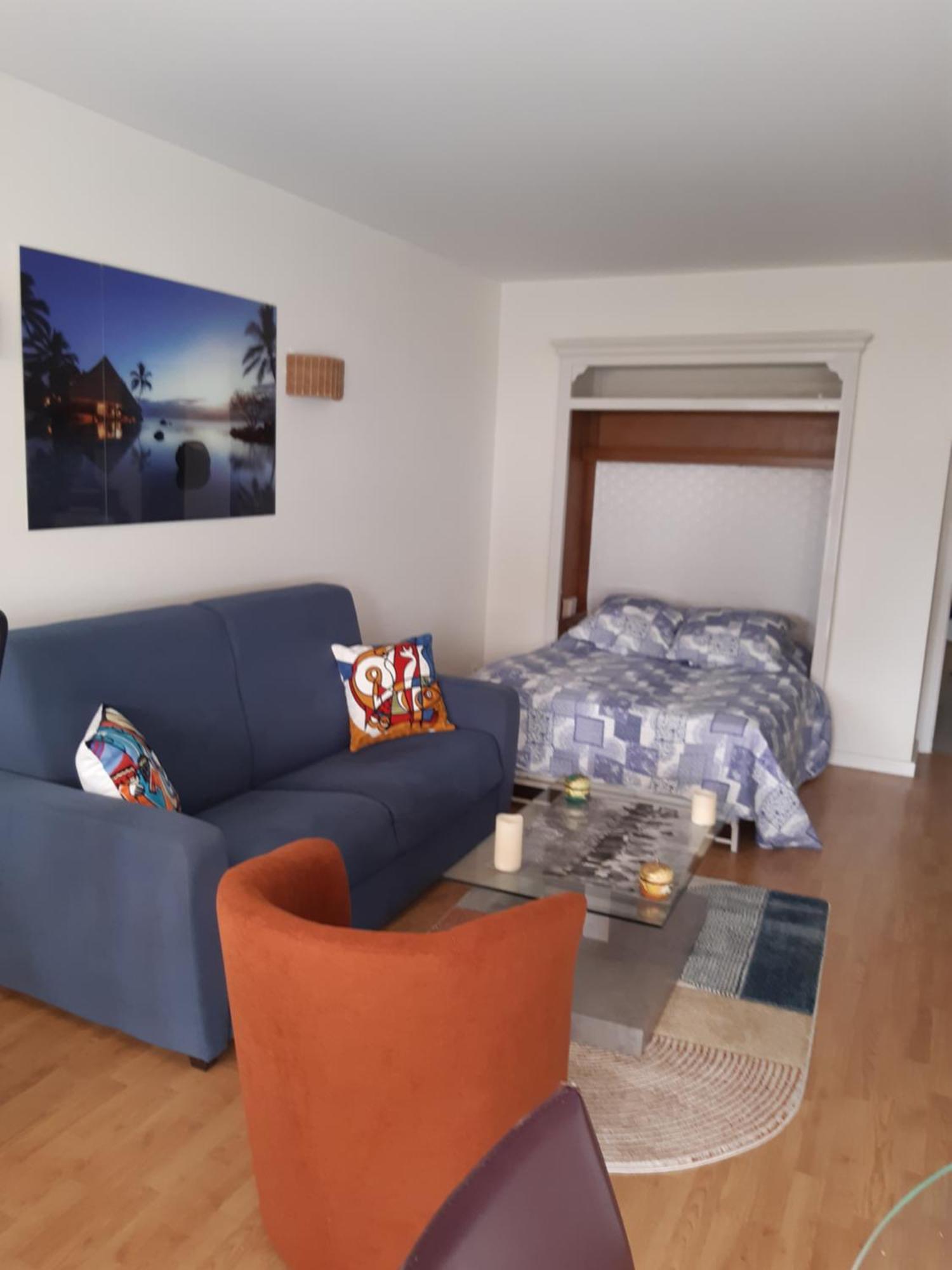 Spacieux Studio 37M2 - Terrasse Vue Mer 戛纳 外观 照片